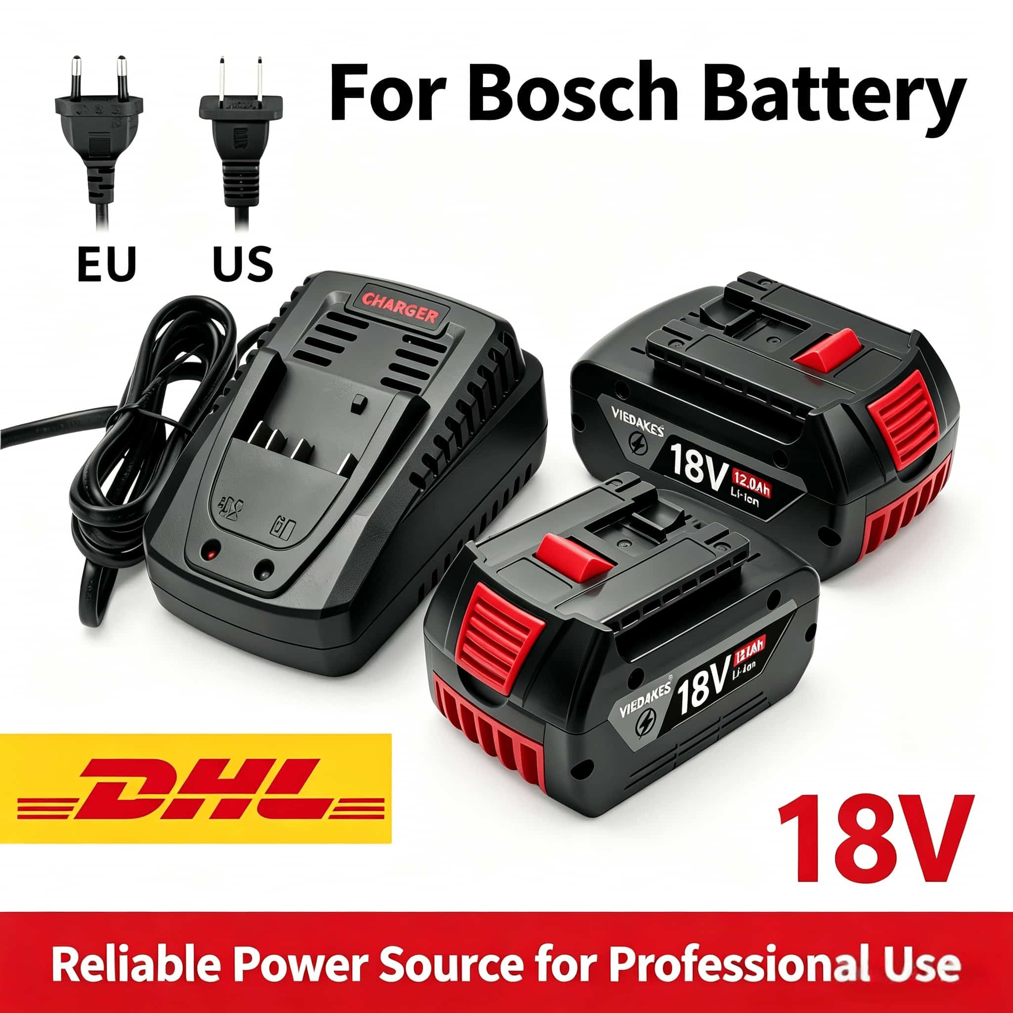Batterie de remplacement pour  - Bosch Drill Gsb 18V avis et prix